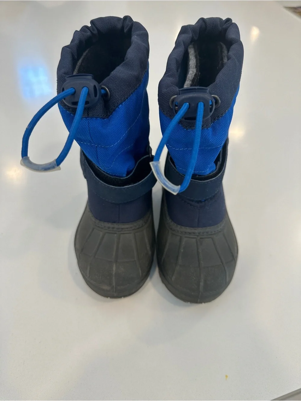 Columbia Kids Blue and Navy Insulated Snow Boots